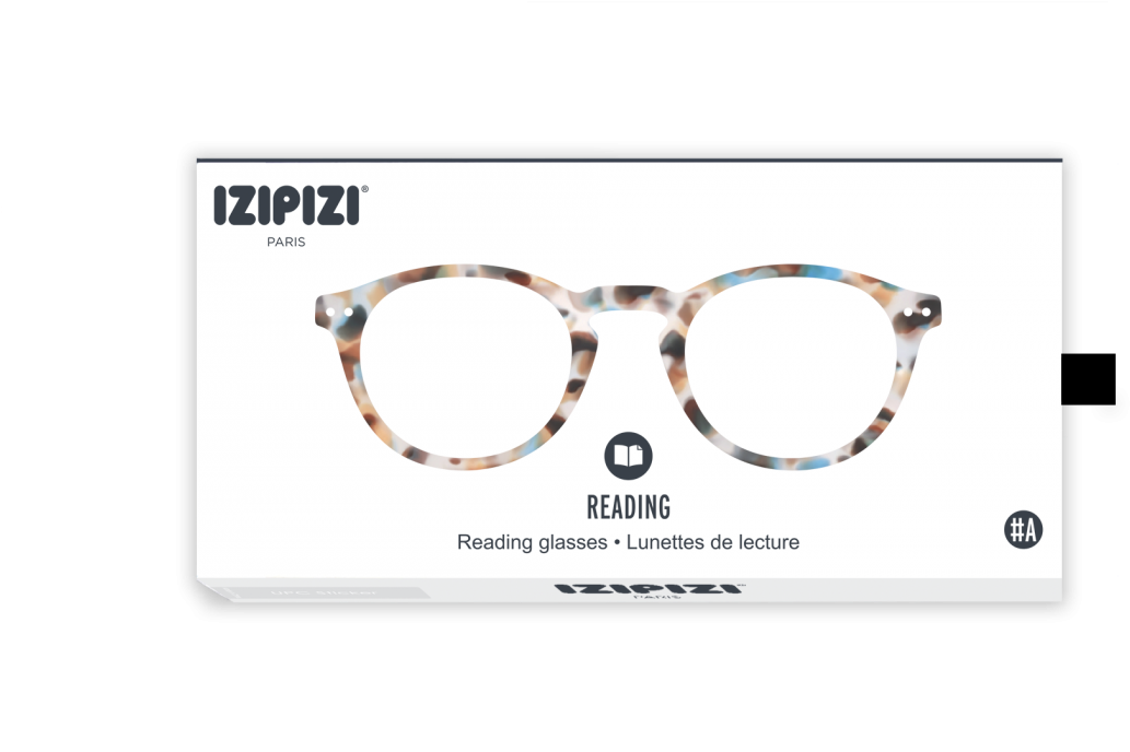 Letmesee - Izipizi-reading Glasses - #c Reading Glasses - Blue (1400x1400), Png Download