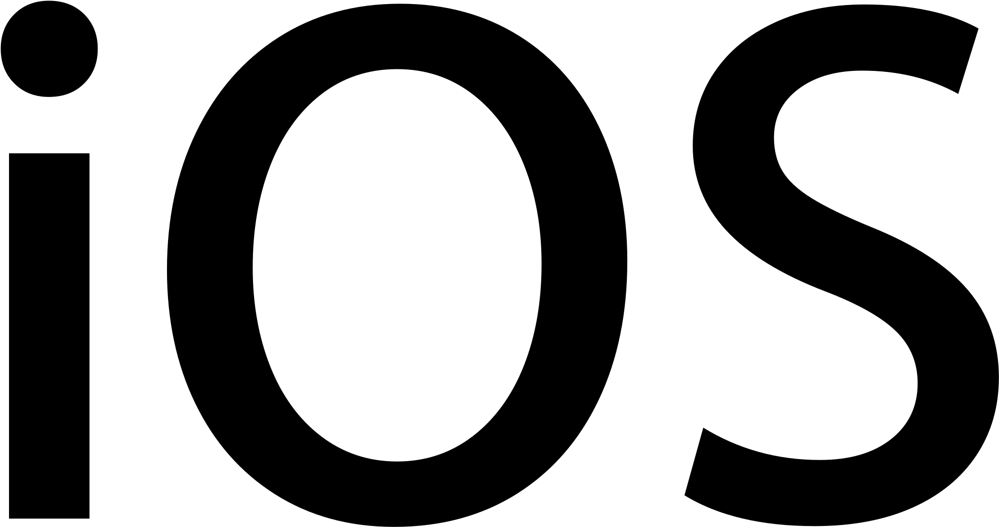 Open - Ios (2000x1065), Png Download