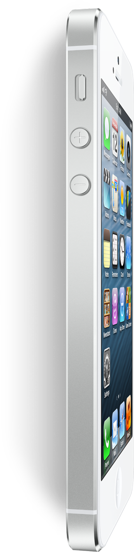 Iphone 5 Features A 4-inch Display Designed The Right - Apple Iphone 5s 64gb Phone - Silver (7 Day Money Back) (290x1074), Png Download