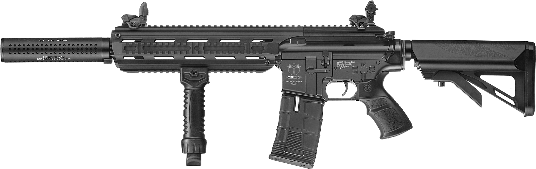 Cxp-16 L Crane Stock - Lancer Tactical M4 Gen 2 (1920x1080), Png Download