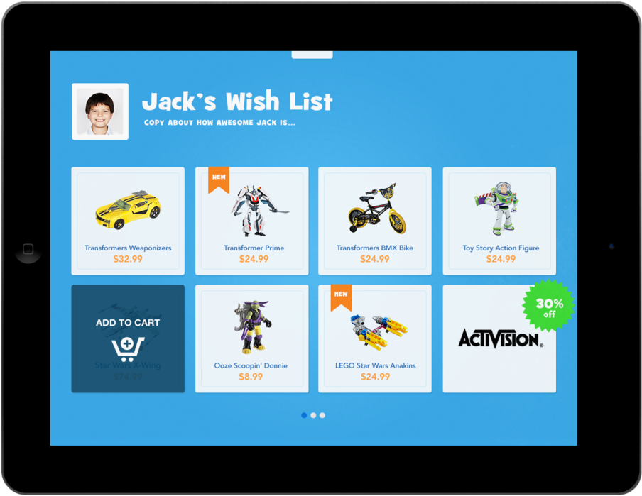 Ipad Reskin Scenarios Updated Copy 0003 Wish List (1000x814), Png Download