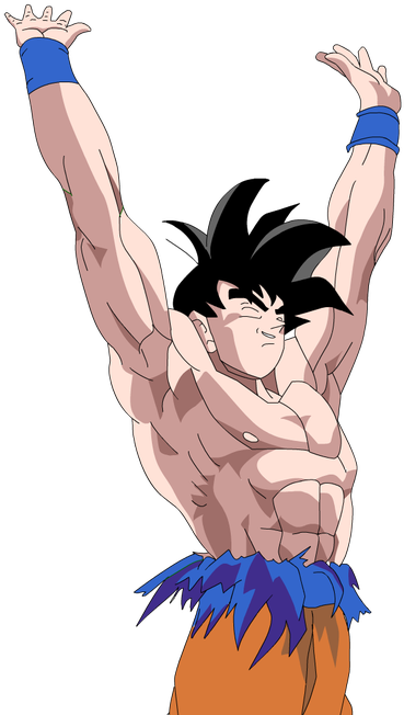 #dragonball #goku #spiritbomb #fanart #2d #adobe #animatepic - Cartoon (1200x675), Png Download