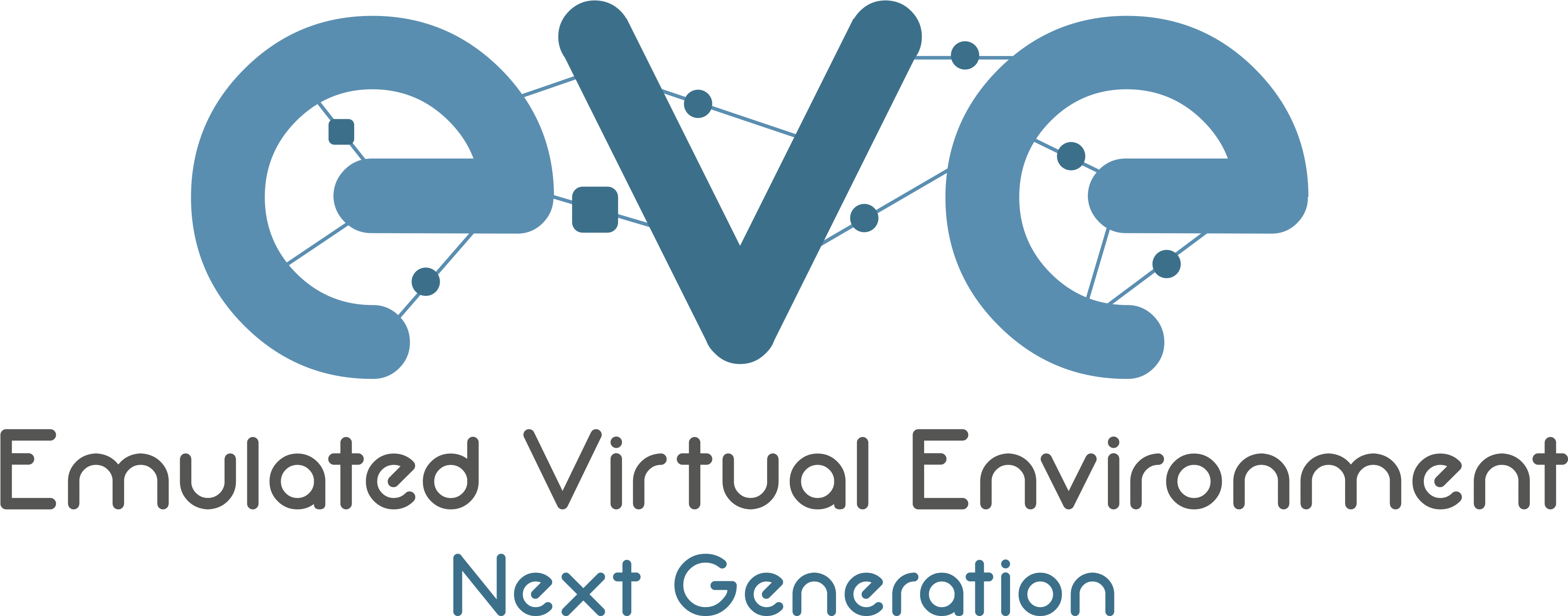 Logo Eve Color - Eve Ng Logo (4252x1701), Png Download
