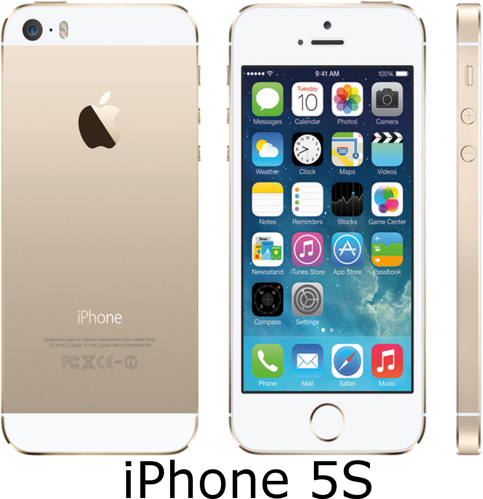Iphone Repair In Oxford, Iphone 3g Repair In Oxford,iphone - Apple Iphone 5s - 16 Gb - Gold - Unlocked (1000x1000), Png Download