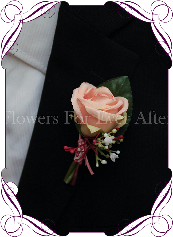 Jenny Grooms Boutonniere - Groom Bouquet With A Protea (608x822), Png Download