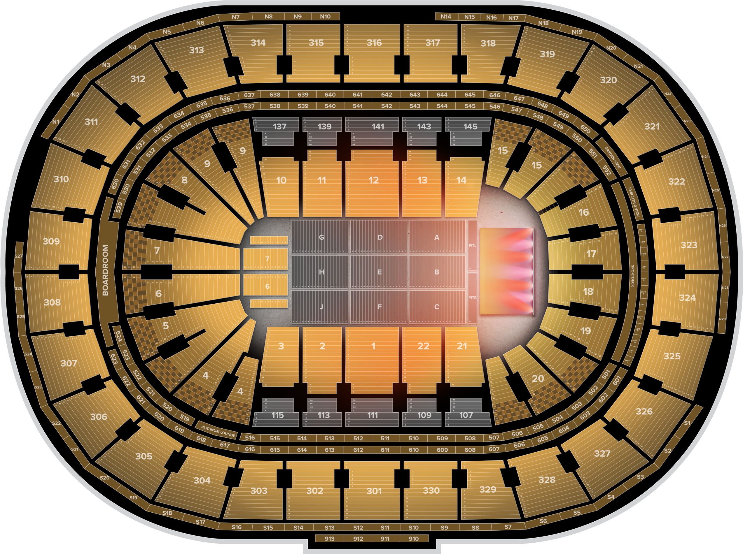 Bruno Mars At Td Garden Tickets, Friday, September - Td Garden (2560x1936), Png Download