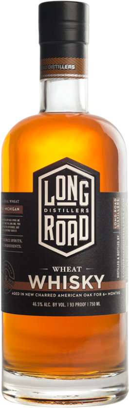 Wheat Whisky Long Road Distillers - Wheat Whiskey (780x1030), Png Download