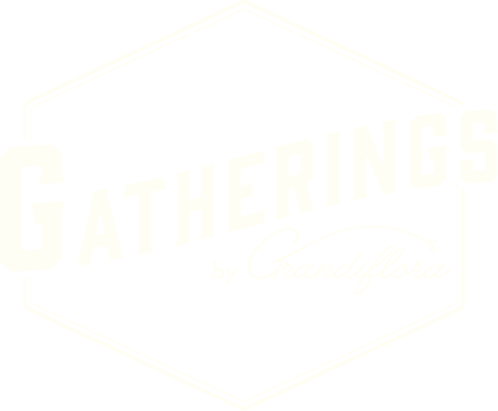 Gatherings-grandiflora - Calligraphy (1000x825), Png Download