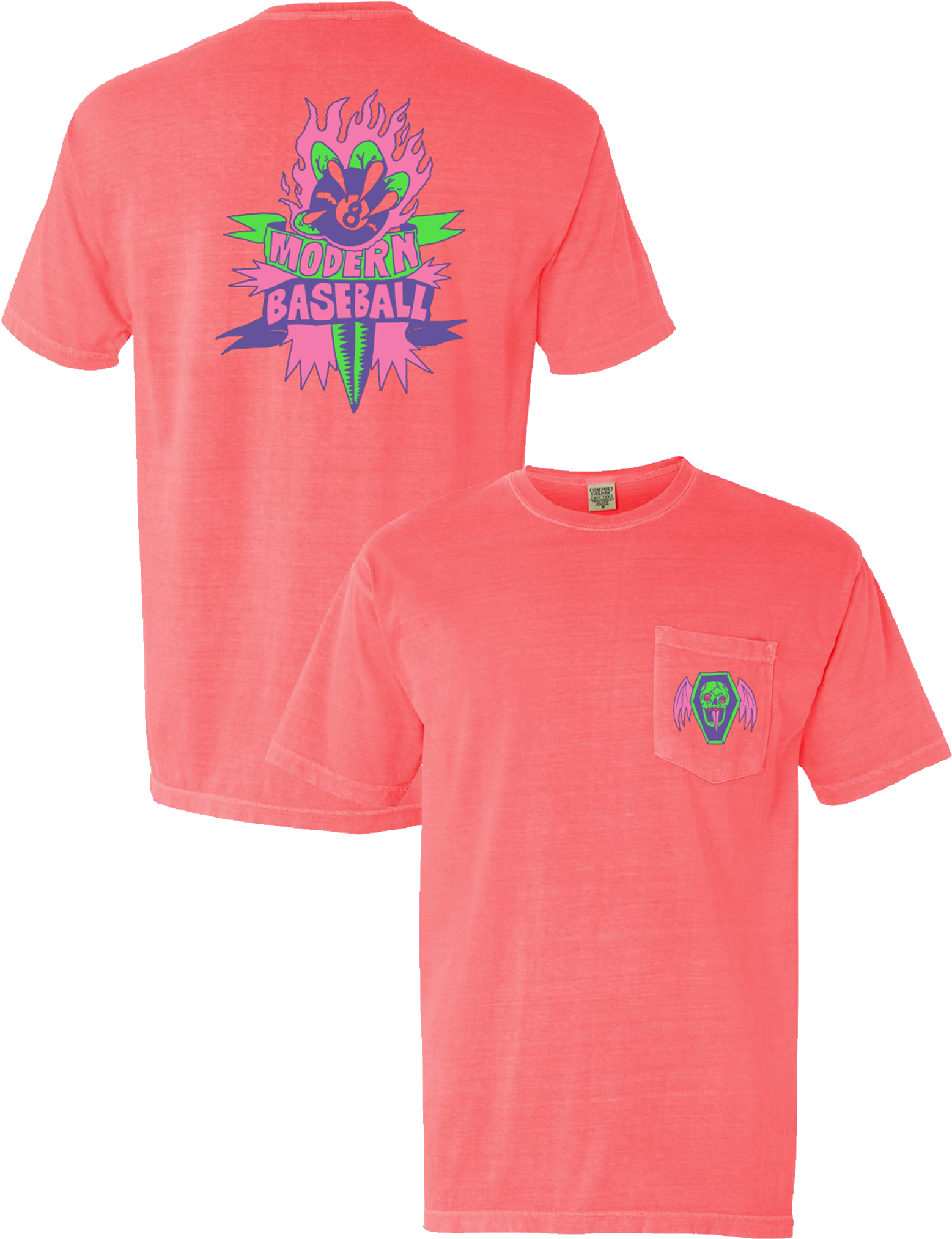 Retro Pocket Tee (1604x2074), Png Download