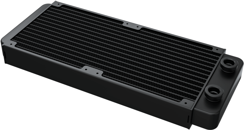 Industry Standard G1/4 Bsp Threaded Ports Allows For - Ekwb Ek Fluid Gaming A240 Complete Dual 120mm Water (782x471), Png Download