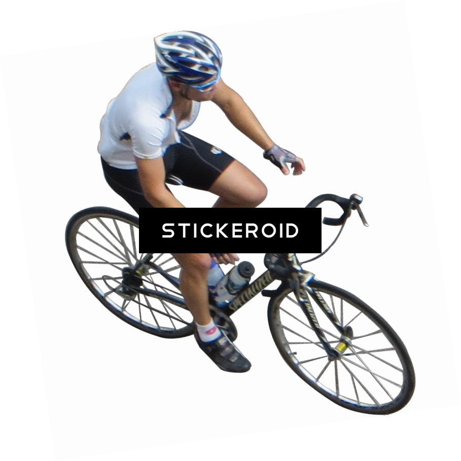 Bike Ride - Cyclist Png (909x910), Png Download