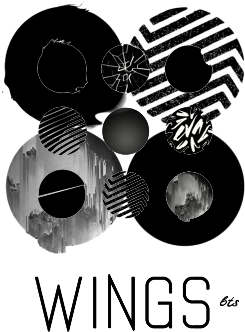 Bts Wings Mens Shirt Lessios Png Bts Wings - Bts: Wings (vol 2) Cd (1714x1714), Png Download