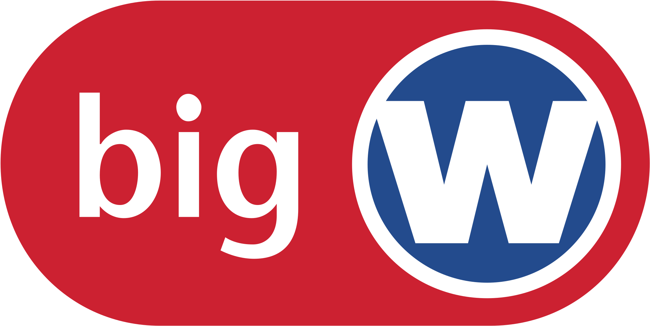 Big W 01 Logo Png Transparent - Big W (2400x2400), Png Download