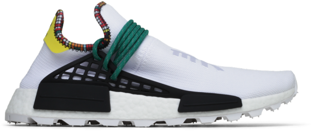 Adidas Pw Solar Hu Nmd Ftwr White/bold Gree - Mens Adidas Pw Hu Nmd (769x769), Png Download