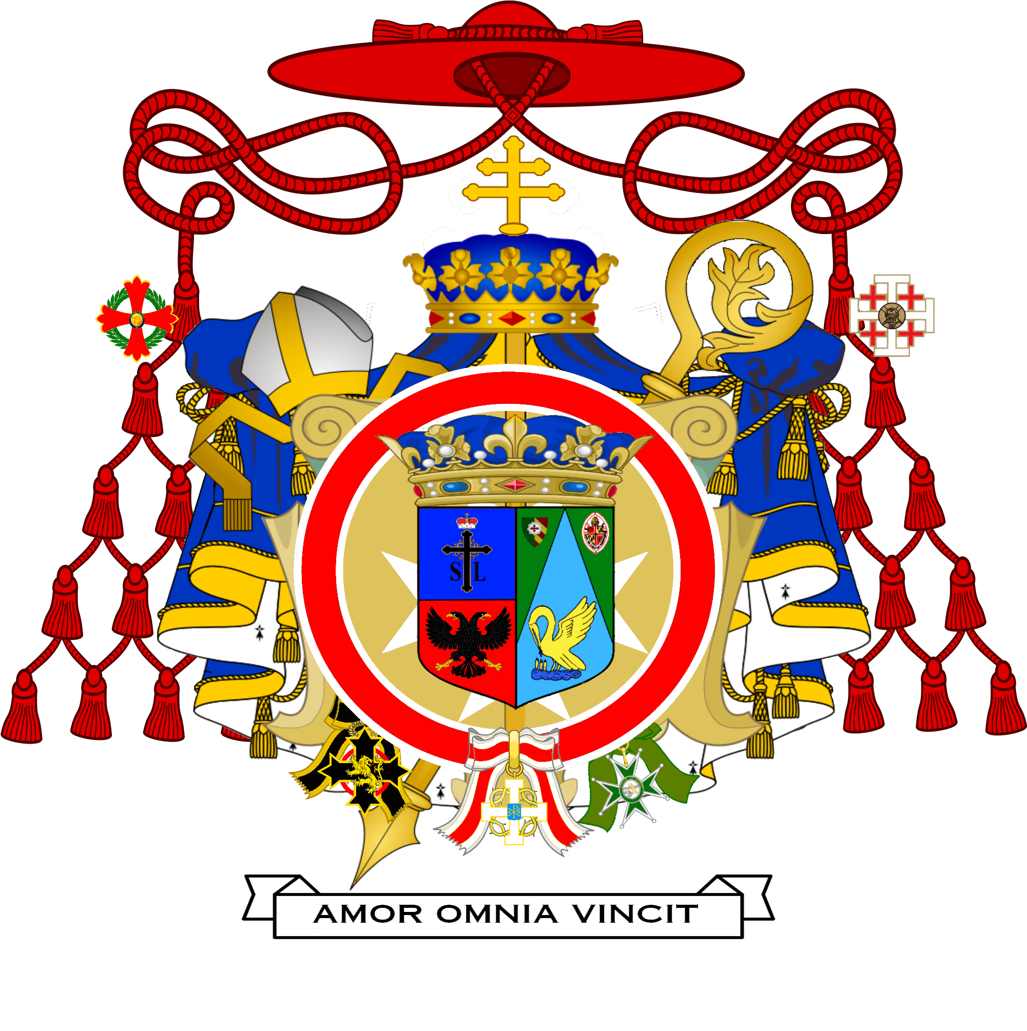 Edmond Iii Arms - Coat Of Arms (2000x2017), Png Download