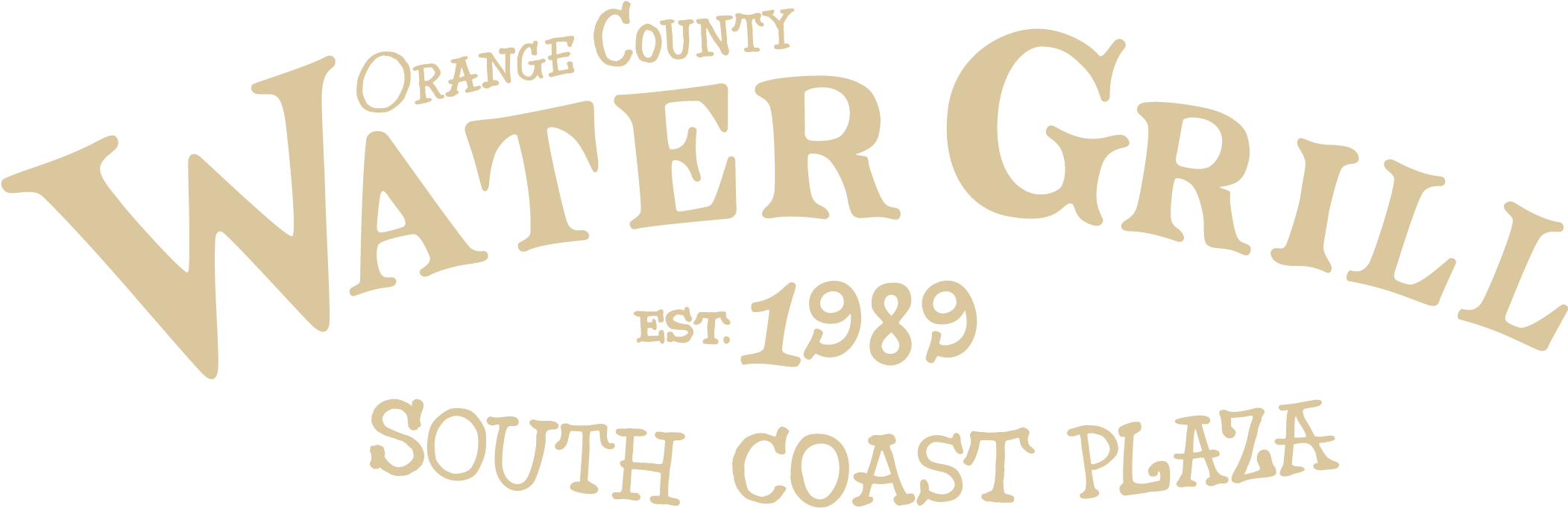 Water Grill Logo - Water Grill Logo Png (2292x735), Png Download