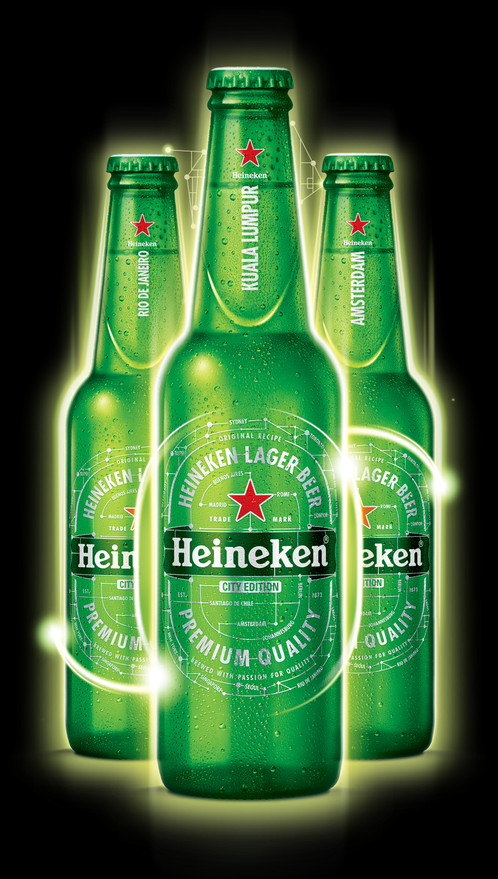 Heineken Nrb Jpg Heineken Nrb - Heineken City Edition Miami (498x879), Png Download
