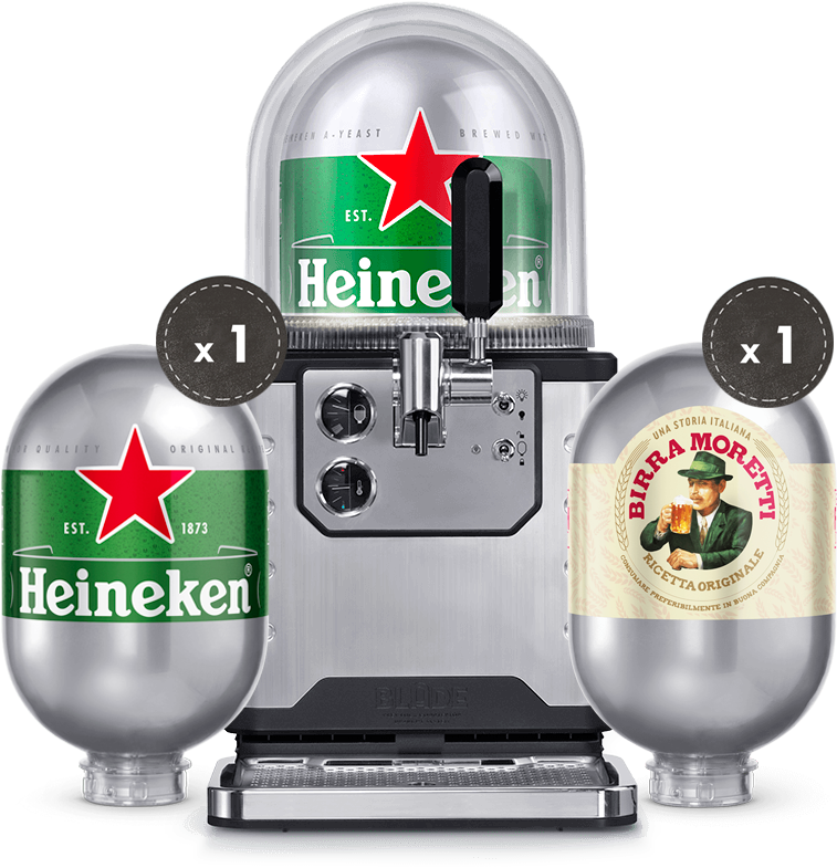 Blade 8l Starter Pack - Heineken Blade (960x960), Png Download