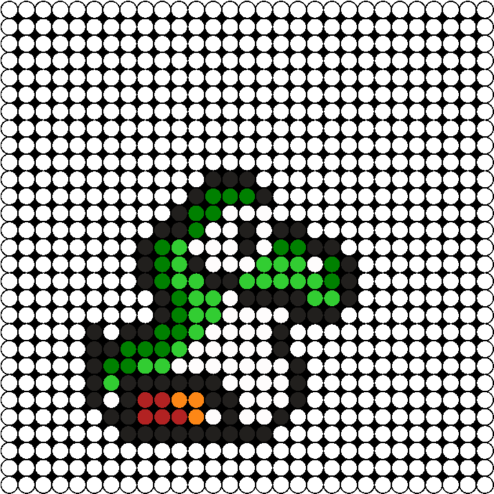 Yoshivert Perler Bead Pattern - Legend Of Zelda Perler Beads Patterns (770x767), Png Download