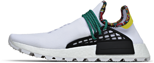 Adidas Pw Solar Hu Nmd Ftwr White/bold Gree - Adidas Originals Nmd (769x769), Png Download