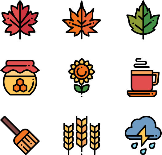 Autumn 50 Icons - Computer (600x564), Png Download