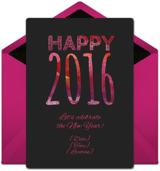 A Great Free New Year's Eve Party Invitation Featuring - Twist (650x650), Png Download