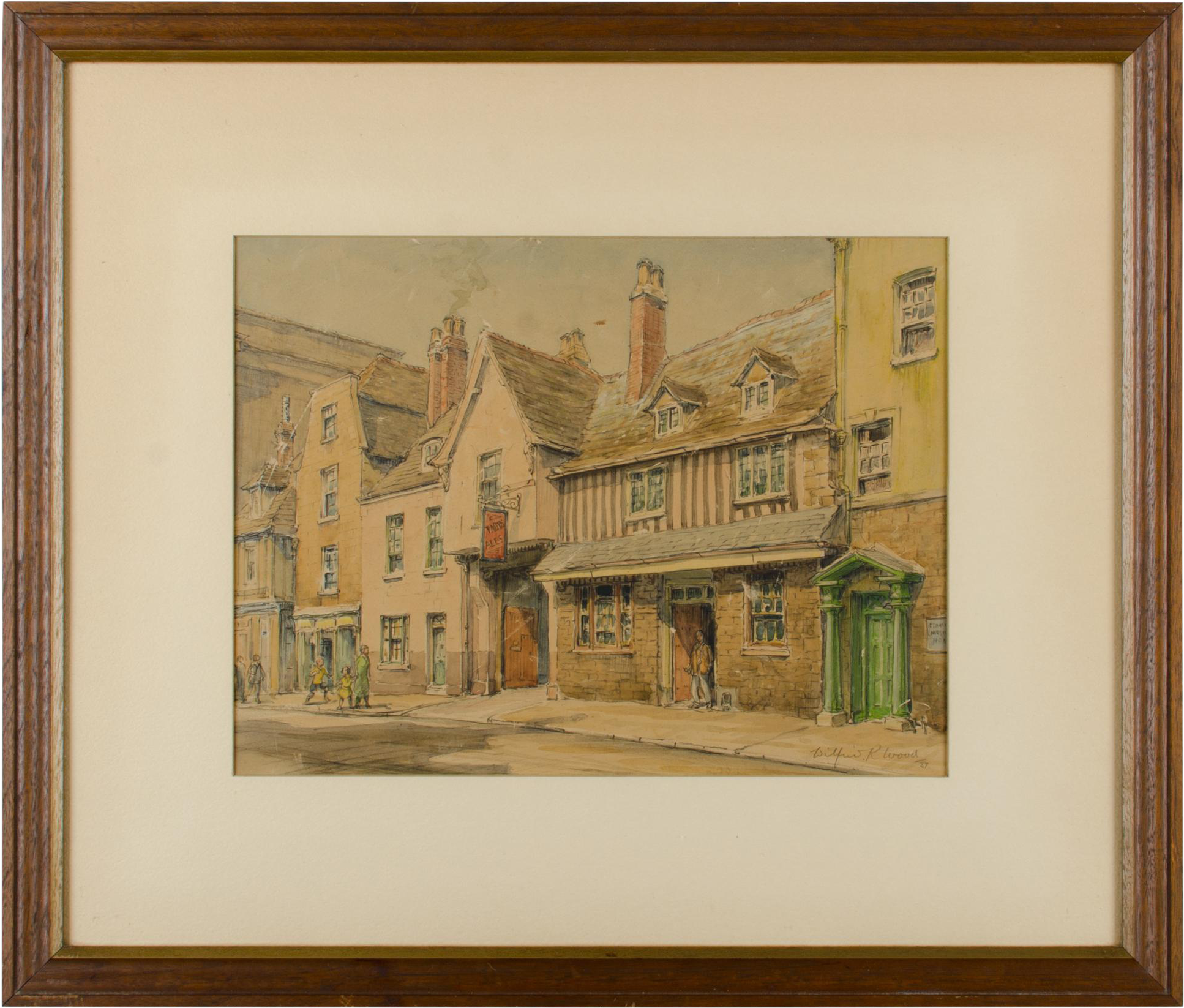 Mary's The Vaults Pub, Watercolor On Chairish - St Marys Vaults (2000x2000), Png Download