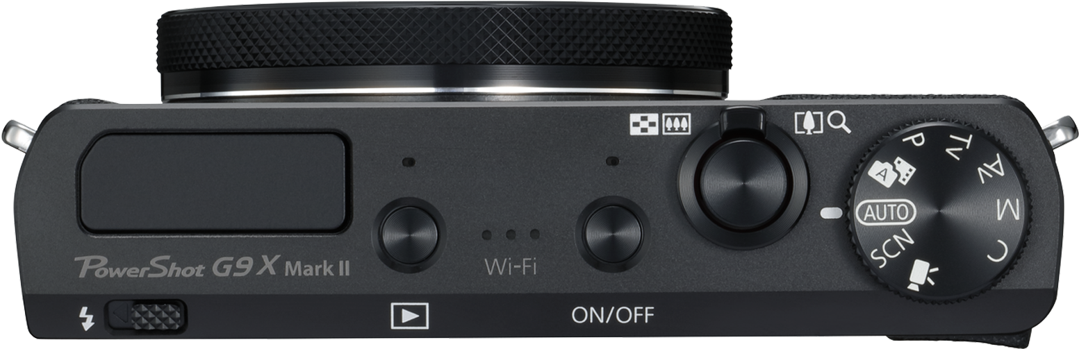 Canon Powershot G9x Mark Ii Black (1600x1200), Png Download