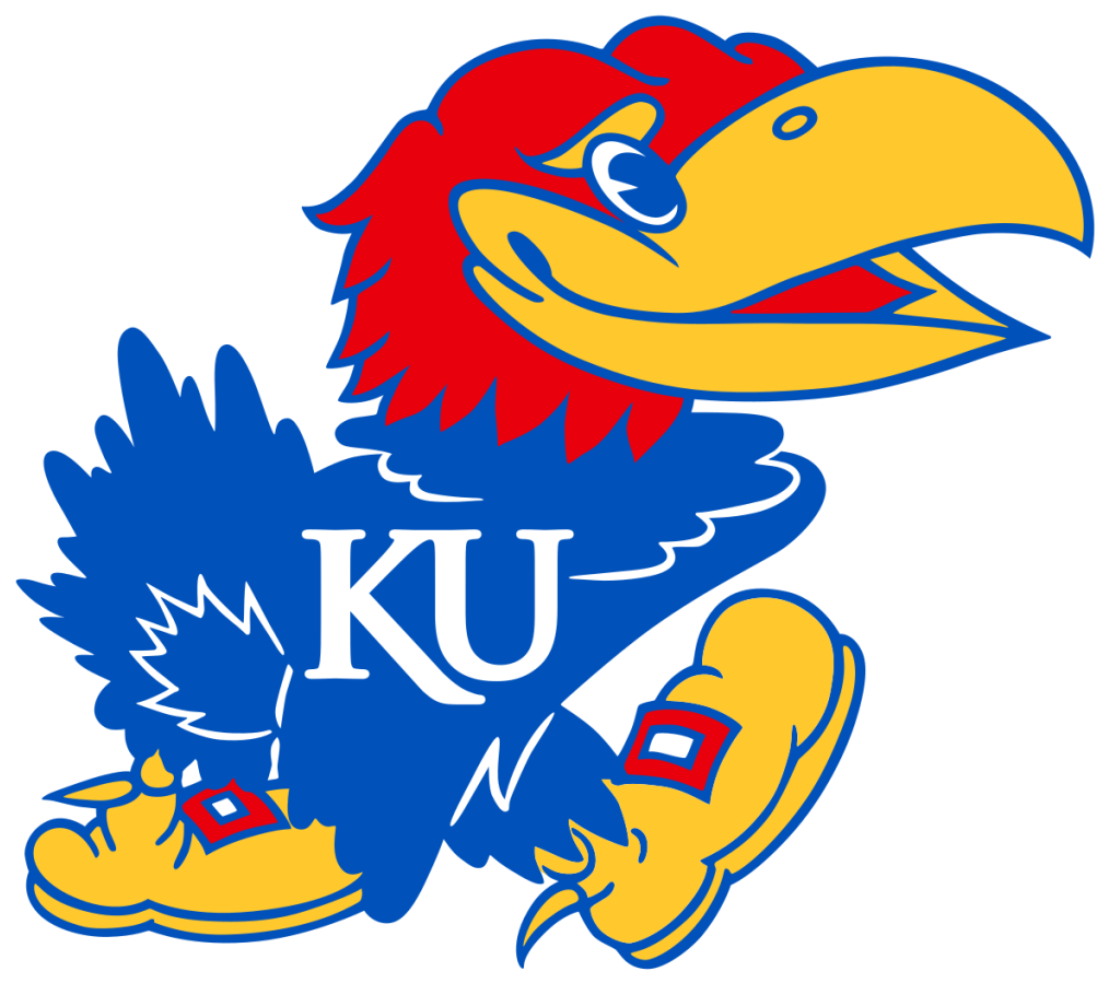 1200px-kansas Jayhawks Logo - Kansas Jayhawks Logo Png (1024x908), Png Download