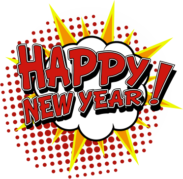 New Years Eve In Burnie (372x363), Png Download