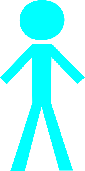 Stick Fig Svg Clip Arts 300 X 599 Px (300x599), Png Download