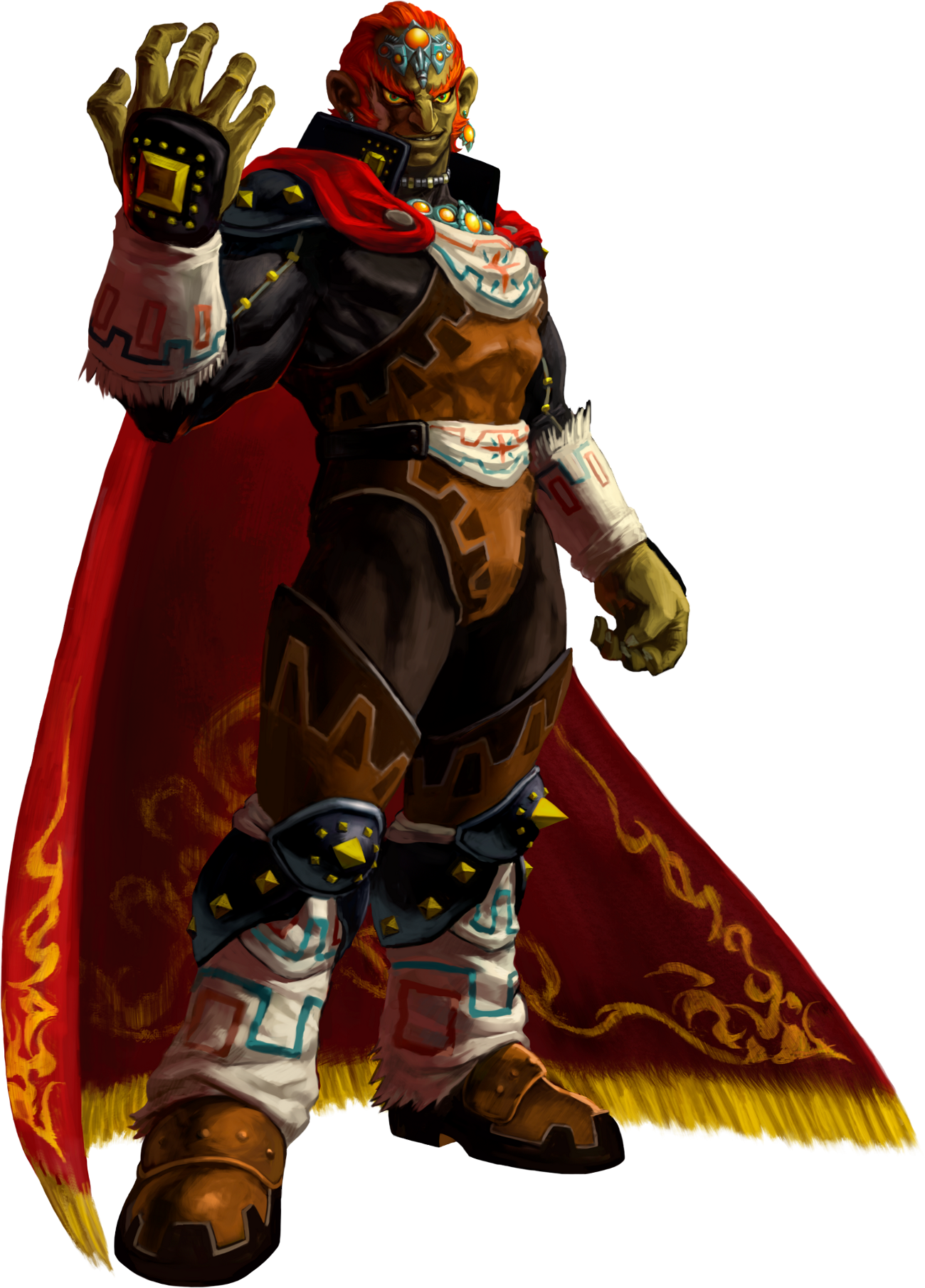 Ganondorf Transparent - Ganondorf Ocarina Of Time (1300x1810), Png Download