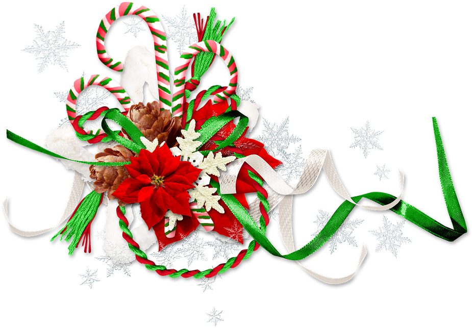 Winter, Christmas, New Year's Eve, Ornament - Christmas Party Save The Date (960x677), Png Download