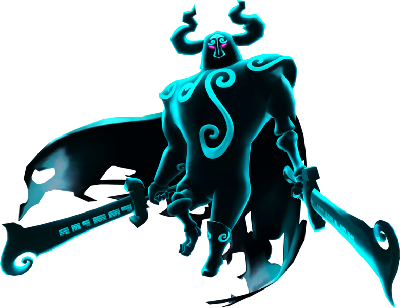 Hwl Phantom Ganon Artwork - Phantom Ganon Wind Waker (779x600), Png Download