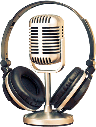 Radio Show - Microphone Facebook Cover (400x451), Png Download