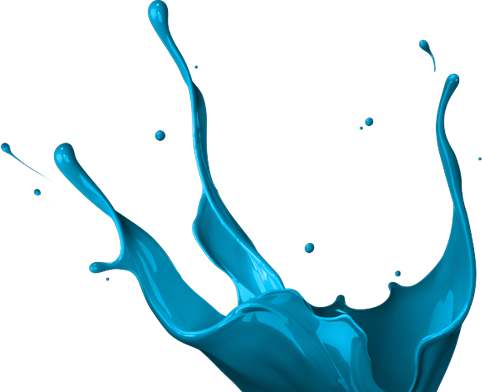 Paint Splash, Color Splash, Perfect Pink, Pretty In - Red Paint Splash (482x392), Png Download