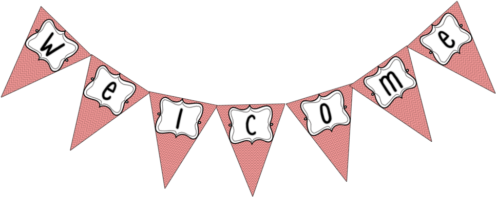 Key Stage - Cute Welcome Banner (1062x398), Png Download