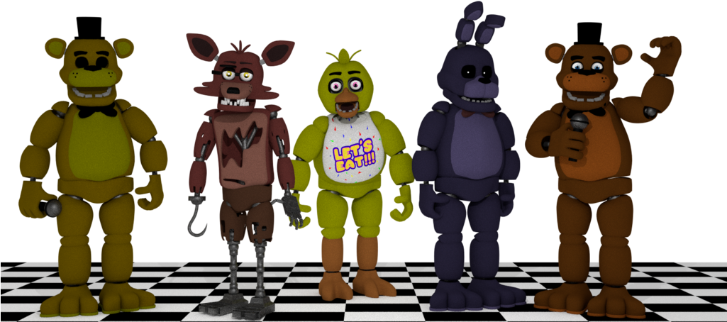 Thing 1 Wanted To Be "nightmare Bonnie" And Thing 2 - Five Nights At Freddy's (1024x492), Png Download