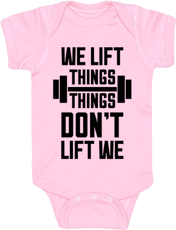 We Lift Things, Things Don't Lift We Baby Onesy - Wannabe - Motiv8 Vocal Slam Mix (484x484), Png Download