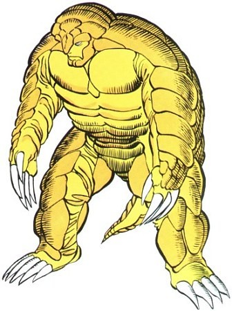 Antonio Rodriguez From Official Handbook Of The Marvel - Armadillo Marvel (336x450), Png Download