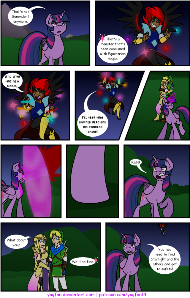 Yogfan, Comic, Comic - Hylian (683x1024), Png Download