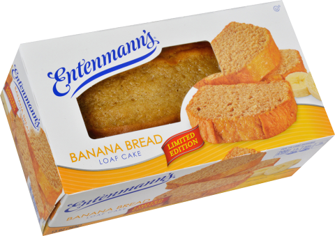 Banana Loaf Cake - Entenmann's Marble Loaf Cake - 12 Oz Box (480x339), Png Download
