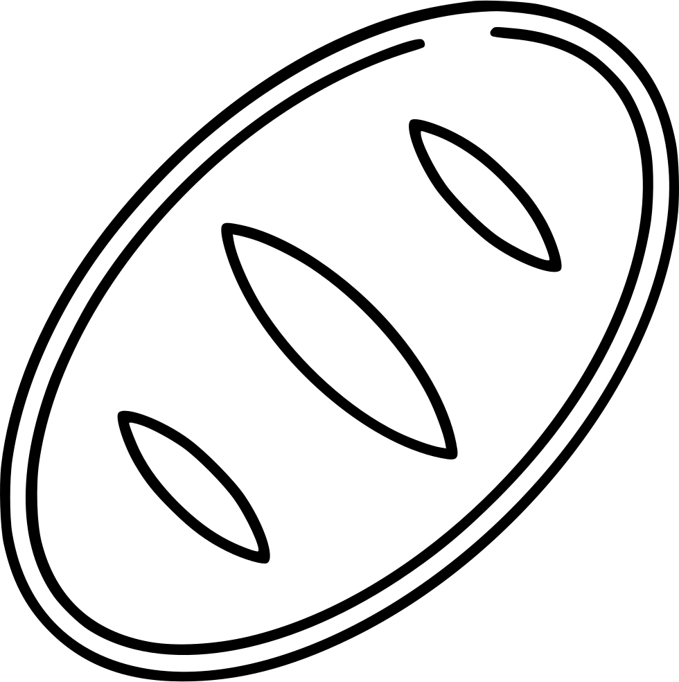 Bread Loaf - - Bread (980x984), Png Download