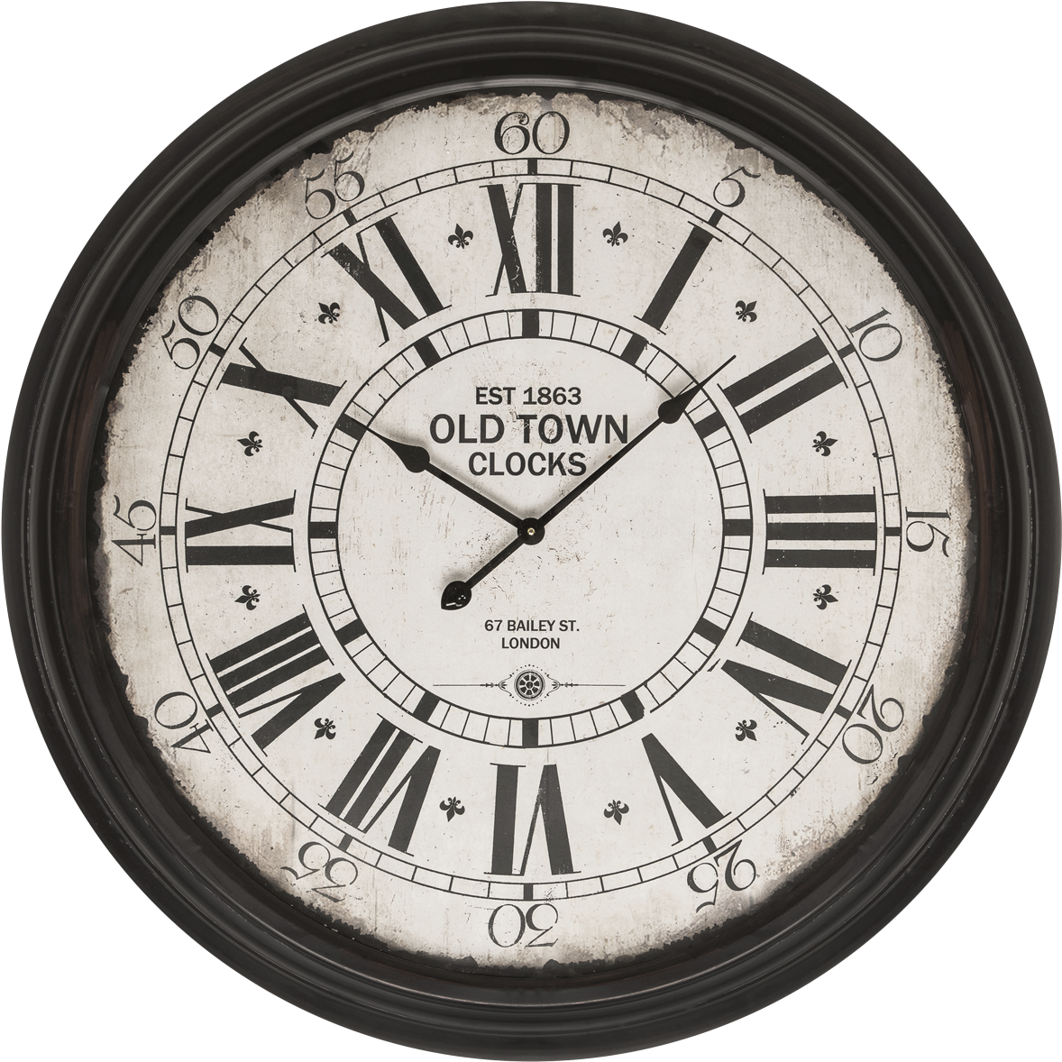 Old Town - Old Town Wall Clocks (1445x1605), Png Download