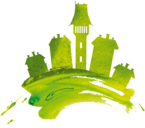 "green" Painting Options Are Everywhere In Our Sustainably-focused - Illustration (500x437), Png Download