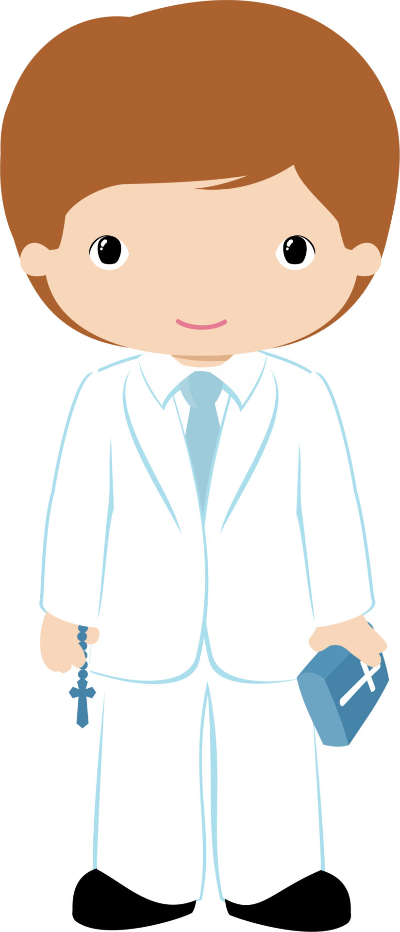 Boys First Communion, Christening, Baptism Cookies, - Clipart Communion Boy Png (824x1920), Png Download