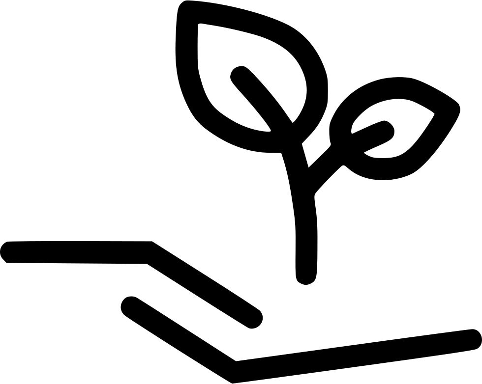 Eco Friendly Agriculture Garden Care Plant Comments - Eco Friendly Logo Png Black (980x782), Png Download