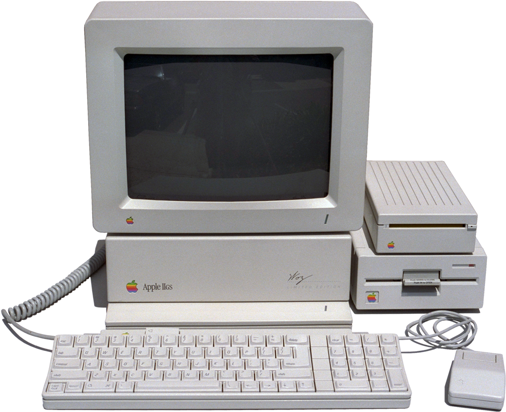This Timeline Of Apple Ii Family Models Lists All Major - Apple Iigs (1024x863), Png Download
