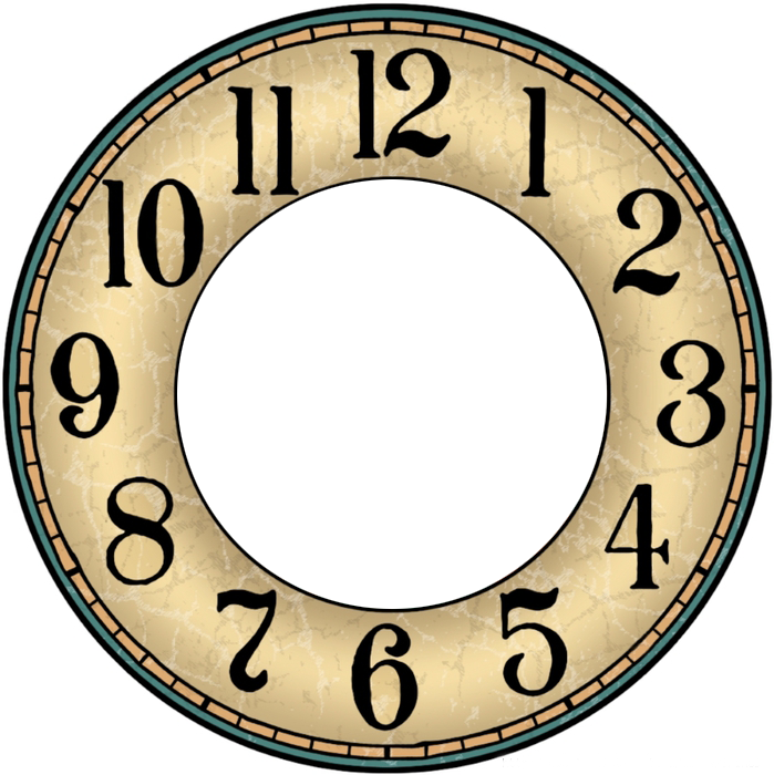 Clipart Clock Old Fashioned - Best Watch Face Amazfit (699x700), Png Download