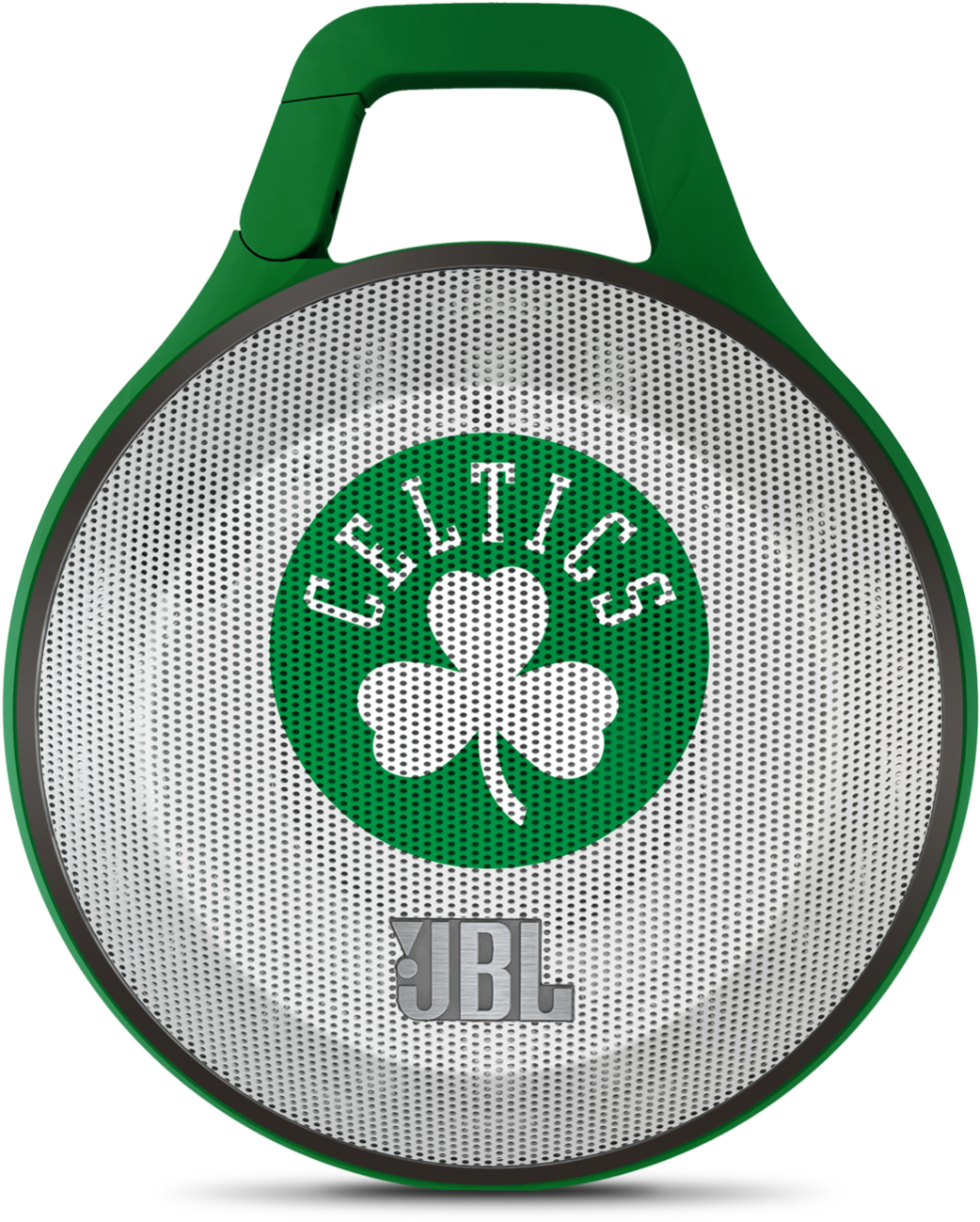 Jbl Clip Nba Edition - Jbl Jblclipcelticsam Ultra Bluetooth Speaker W/integrated (1605x1605), Png Download